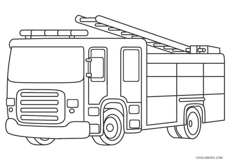 Free Printable Fire Truck Coloring Pages For Kids | Truck coloring pages, Monster truck coloring ...