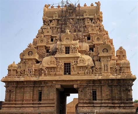 Brihadeeswarar Temple In Thanjavurtamil Naduindia Granite Stones God Architecture Photo ...