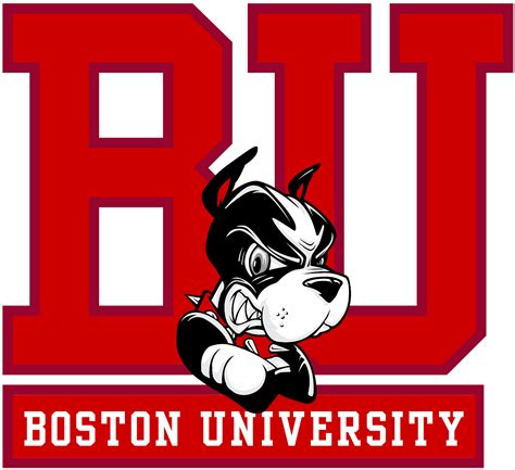 Boston University Terriers BU logo transparent PNG - StickPNG