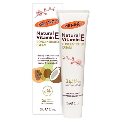 PALMER'S NATURAL VITAMIN E CONCENTRATED CREAM - 2.10 OZ - Walmart.com ...