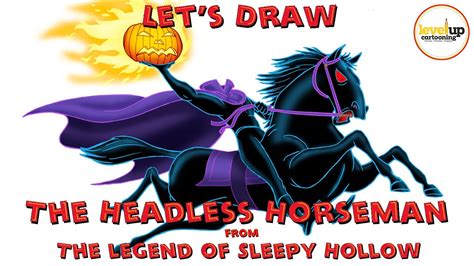 Let's Draw Disney Characters: The Headless Horseman - YouTube