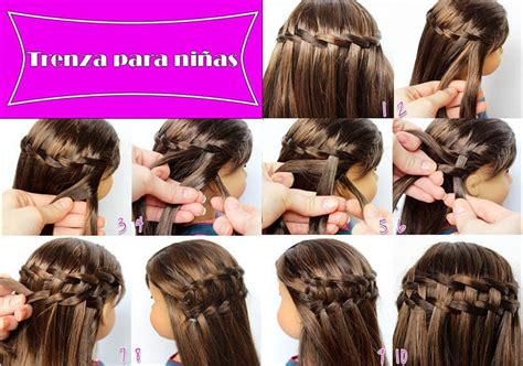 Diadema Peinados Con Trenzas Y Cintas Para Niñas - Actividad del Niño