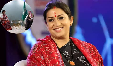 Smriti Irani leads rare non-Muslim Indian delegation to Madina