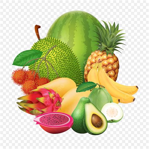 Combo Hd Transparent, Combo Fruit, Combo, Fruit, Tropical PNG Image For Free Download