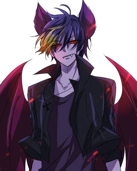 Demon Bat / Демон Бэт | 78 фотографий | Anime demon boy, Anime monsters, Evil anime