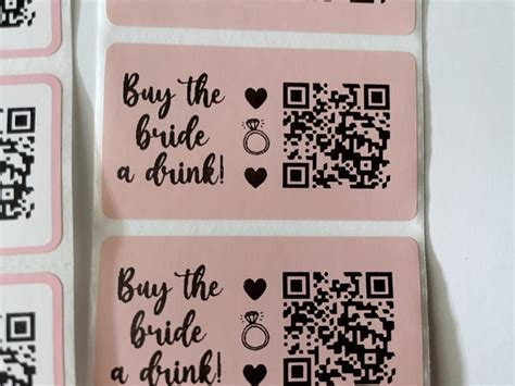 Venmo Sticker Cashapp Sticker Bachelorette Party Buy the Bride A Drink ...