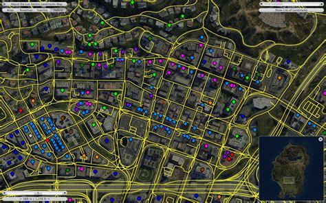 Los Angeles Vs Gta 5 Map - Map Of Counties Around London