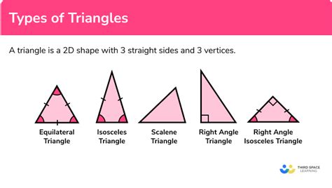 Types Of Triangles - GCSE Maths - Steps, Examples & Worksheet