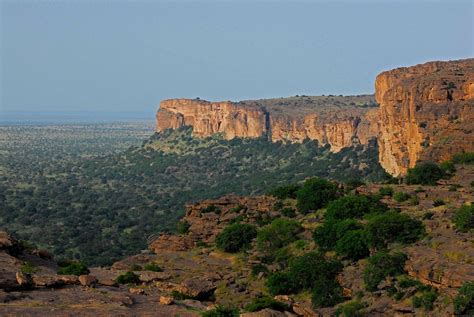 The Bandiagara Escarpment is an escarpment in the Dogon country of Mali ...