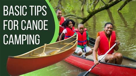 Basic Tips for Canoe Camping! | CampDotCom | - YouTube