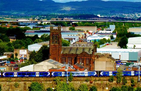 Paisley, Scotland | Looking north from Abbey. | nigel cole | Flickr