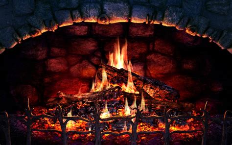 3D Realistic Fireplace Screensaver Full Free Download ~ All Type Expert