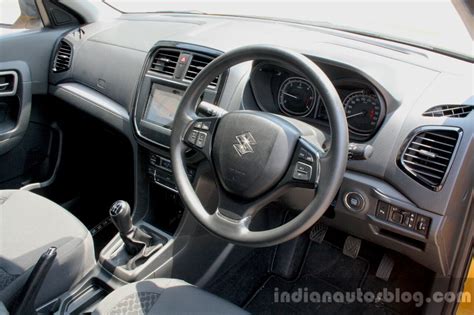 Maruti Vitara Brezza interior First Drive Review