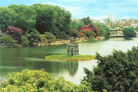 The Best Tourist Places: Hoan Kiem Lake Restored Sword Of Legend-Hoan Kiem Lake Turtle Hanoi ...