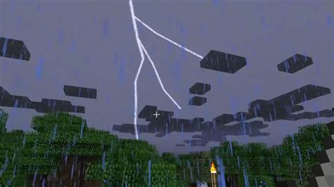 Let's Play Minecraft Episode 6 - Lightning - YouTube