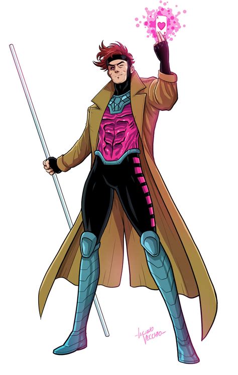 90s Gambit by LucianoVecchio on DeviantArt