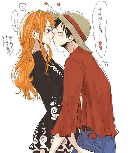 Nami & Luffy | Manga anime one piece, One piece manga, One piece luffy