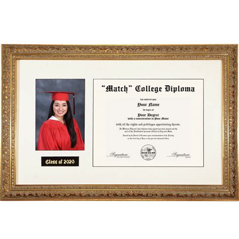 Diploma Frame with Graduation Photo – L.A. Framing Wholesaler, Inc.