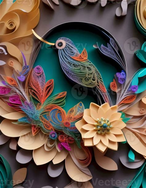 AI generated Beautiful Abstract Papercraft Art 36339914 Stock Photo at Vecteezy