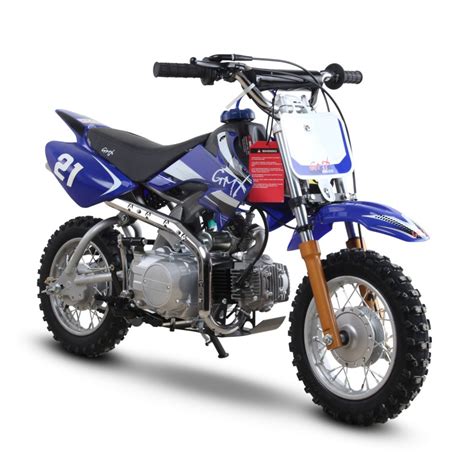 GMX Moto50 50cc Dirt Bike Blue | GMX Motorbikes Australia