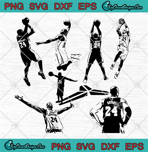 Koke Bryant SVG PNG - Forever 24 Kobe SVG -Rip Kobe SVG Vector