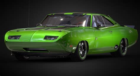 Dodge Charger Daytona 1969 Custom One - DownloadFree3D.com