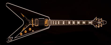 Gibson Flying V Custom Ebony - Gitarren Total