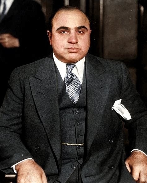 AL CAPONE LEGENDARY GANGSTER & BOSS OF THE "CHICAGO OUTFIT" 8X10 PHOTO ...