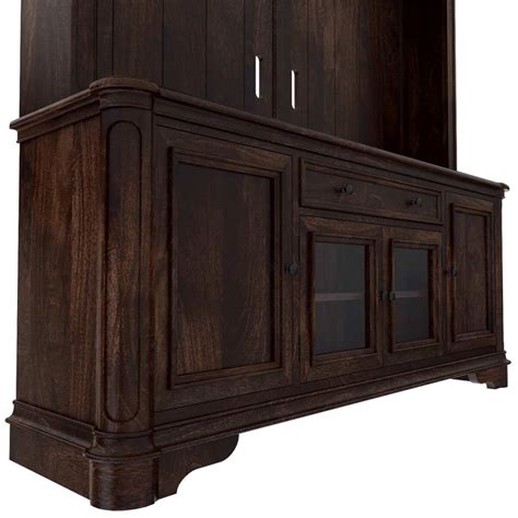 Honduras Rustic Solid Wood Entertainment Center