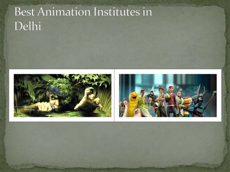 PPT - best animation institutes in delhi PowerPoint Presentation, free ...