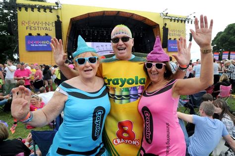 VIDEO: Rewind Festival fans take '80s costumes and dance routines ...