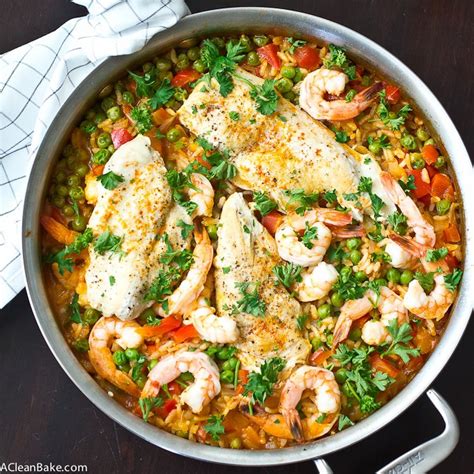 Paella AKA The One Pan Wonder Dinner (Gluten Free and Paleo) - A Clean Bake