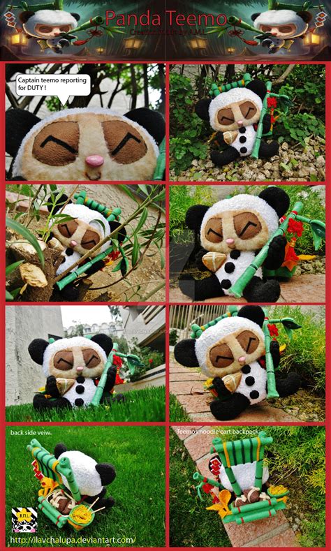 Panda Teemo plushie by ilavchalupa on DeviantArt