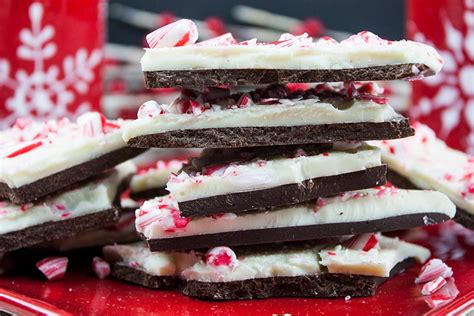 Easy Homemade Dark Chocolate Peppermint Bark - Don't Sweat The Recipe