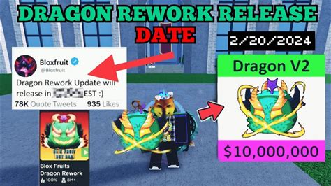 Dragon Rework Finally!!! Release Date and Showcase - Blox Fruits - YouTube