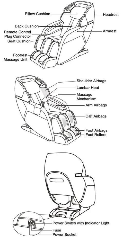 Kyota M673 Kenko Massage Chair User Manual