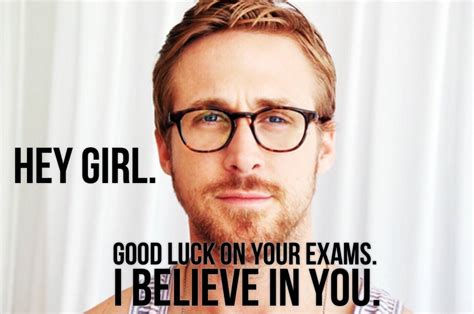 Ryan Gosling wishes you luck on your exams | Memes | Grade Calculator