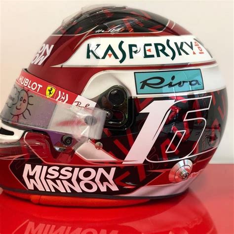 Helmet of Charles Leclerc for Chinese GP : formula1