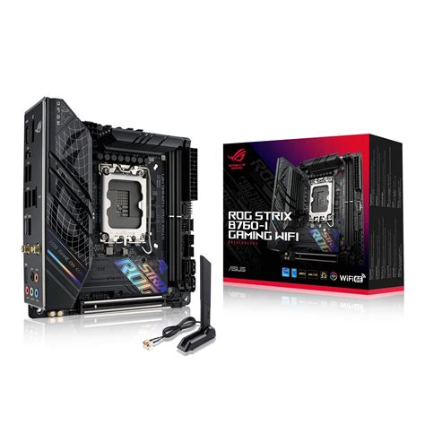 Buy ASUS ROG Strix B760-I Gaming WiFi Intel® B760(13th and 12th Gen)LGA 1700 mini-ITX motoard,8 ...