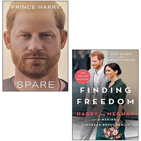 Spare By Prince Harry The Duke of Sussex, Finding Freedom By Omid Scobie & Carolyn Durand 2 ...