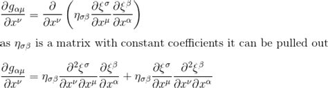 Einstein Relatively Easy - Christoffel symbols in terms of the metric ...