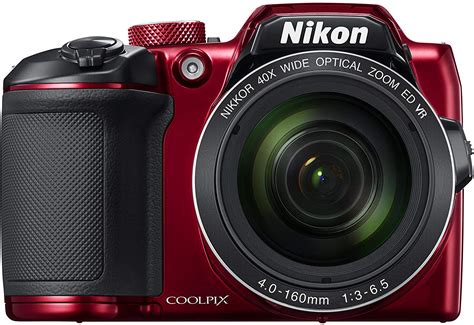 Nikon Coolpix B500 Digital Camera (Red)