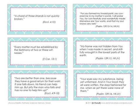 7 Best Images of Printable Scripture Memory Cards - Free Printable Scripture Bible Cards, Free ...