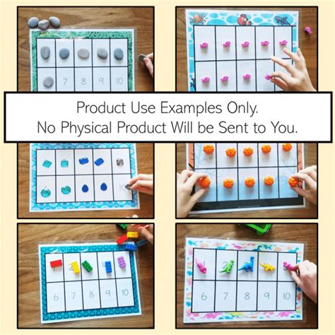 Ten Frames Assorted Themes for Year Round Hands-On Math Activities ...