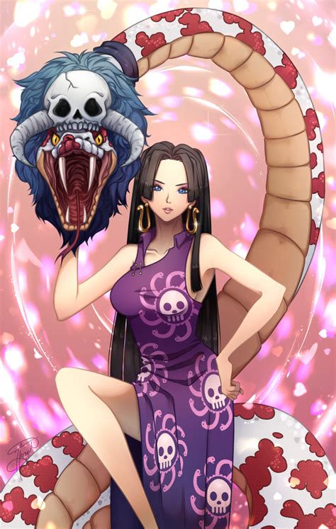 Empress Boa Hancock Fan Art (Updated) : r/OnePiece