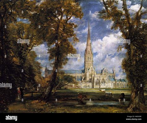 John Constable Salisbury Cathedral Stock Photos & John Constable ...