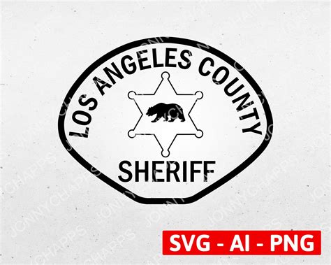 Los Angeles County CA Sheriff's Department Patch LA | Etsy | Sheriff ...