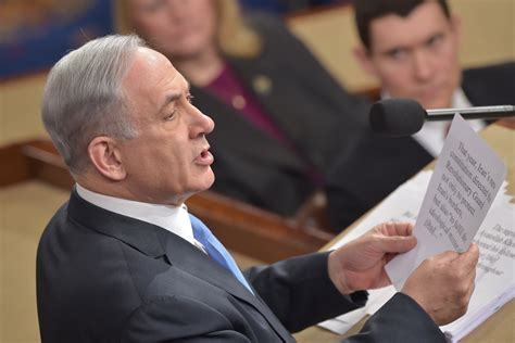 Benjamin Netanyahu’s speech was almost long enough to reach the top of ...