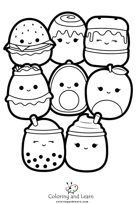 Squishmallows coloring pages 2023 – Artofit