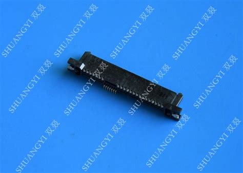 29P Laptop Serial Attached SCSI Connector , Black SAS SFF 8482 Connector